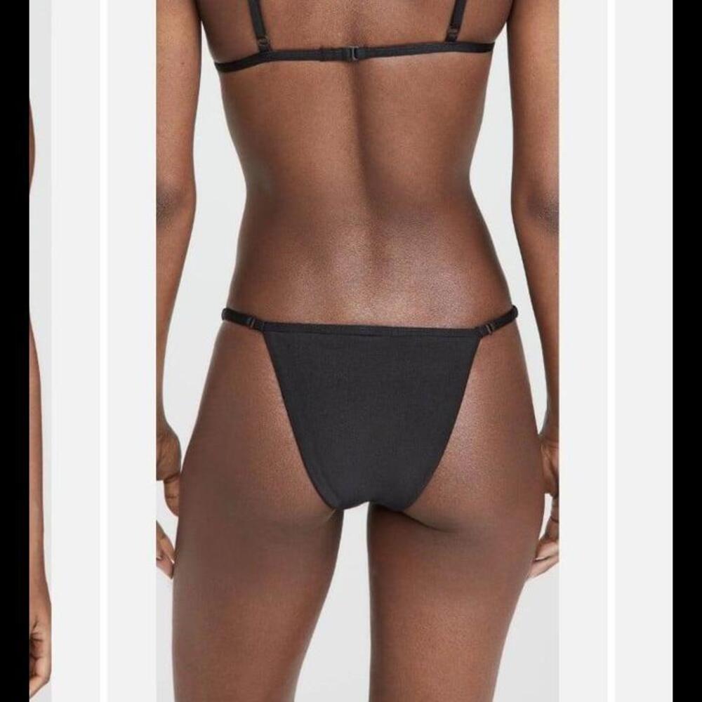 New good american adjustable bikini bottom
